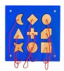 Aplicatie de perete Forme geometrice - Beleduc