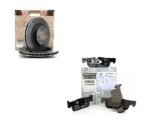 Pachet revizie frane Dacia Logan II 2013-2017, discuri ventilate si placute originale Renault (402065054R | 410602581R)