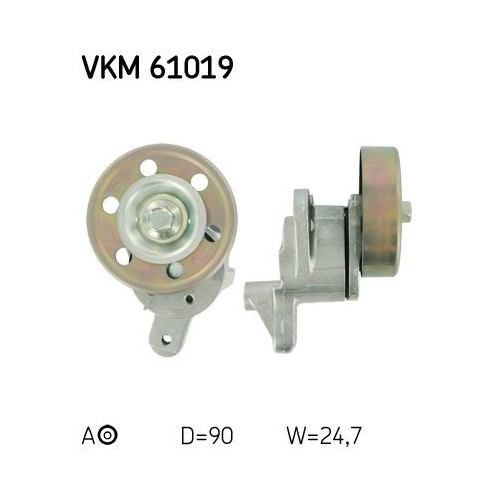 SKF rola intinzator, curea transmisie