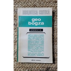 GEO BOGZA INTERPRETAT DE ....