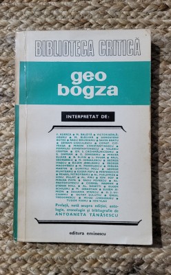 GEO BOGZA INTERPRETAT DE .... foto