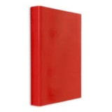 Caiet mecanic plastifiat 2 inele A4 Daco rosu