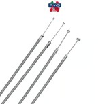Set cabluri moped Piaggio Ciao 50 (70-81) - Ciao 50 1 (67-70) - Ciao 50 SC (70-81) 2T AC 50cc (kit 4 cabluri) - culoare camasa: gri