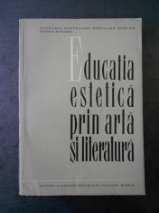 MARCEL BREAZU - EDUCATIA ESTETICA PRIN ARTA SI LITERATURA foto