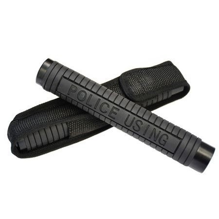 Baston telescopic pentru autoaparare cu 3 segmente model Police