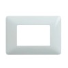 Rama Bticino Matix SAM4803BBNE, 3 module, alb, pentru priza / intrerupator