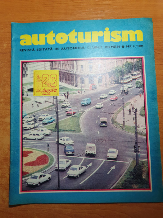 revista autoturism august 1981