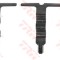 Set accesorii, placute frana MERCEDES S-CLASS Cupe (C215) (1999 - 2006) TRW PFK531