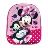 Ghiozdan mini cu 1 compartiment, Disney Minnie Mouse, 3D