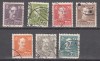 A12 S6 10 - Timbre foarte vechi - Danemarca - regalitate, Regi, Stampilat
