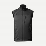 Vestă MT500 Protecție v&acirc;nt Softshell Trekking la munte Negru Bărbați, Forclaz