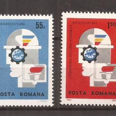 LP 699 Romania -1969 - COLABORAREA ECONOMICA INTEREUROPEANA SERIE, nestampilat
