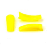 Cumpara ieftin Tipsuri galbene pentru manichiura French Inginails, 100buc