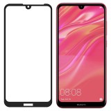 Folie sticla securizata Huawei Y6S 2020 9D Full Glue, Negru, Mobile Tuning