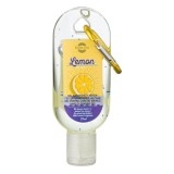 Gel de curățare m&acirc;ini cu aromă de lăm&acirc;ie, 29 ml, cu c&acirc;rlig metalic, CMCLASS
