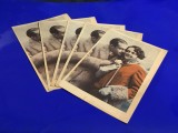 carte postala perioada interbelica / lot 5 bucati carti postale indragostiti !