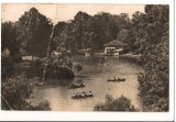 CPI B 10843 CARTE POSTALA - CRAIOVA. VEDERE DIN PARCUL POPORULUI, BARCI, Circulata, Fotografie