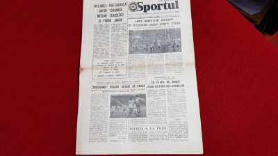 Ziar Sportul 4 10 1976 foto