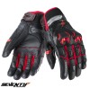 Manusi barbati pentru scuter - motocicleta Racing/Naked iarna Seventy model SD-N47 negru/rosu Negru/rosu XXL (11 cm)