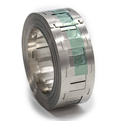 Role pătrate de nichel 2P 19x0,15 mm - 10 m (oțel placat cu nichel) | Motorevolution foto