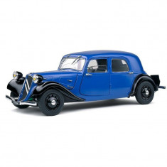 Macheta auto Citroen Traction 7 bi-ton albastru 1937, 1:18 Solido