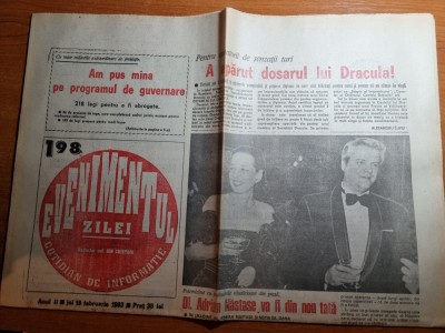 evenimentul zilei 18 februarie 1993-art. madonna,interviu michael jackson foto
