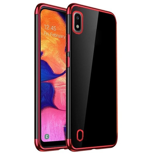 Husa SAMSUNG Galaxy A10 - Plating Soft (Rosu)
