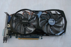 Placa video GIGABYTE GeForce GTX 650 Ti OC WindForce 2X 2GB GDDR5 128-bit foto