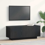 VidaXL Dulap TV, stejar negru, 100x35x40 cm, lemn prelucrat