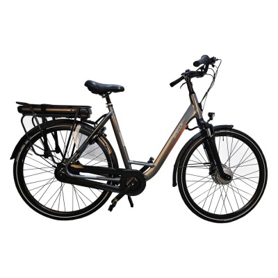 Bicicleta Electrica Stella Livorno Dama FDST RTE 2.0 - 28 Inch, XL, Gri Ultimate FactoryBikes foto