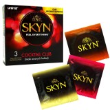 Prezervative, SKYN, Cocktail Club, 3 Buc.