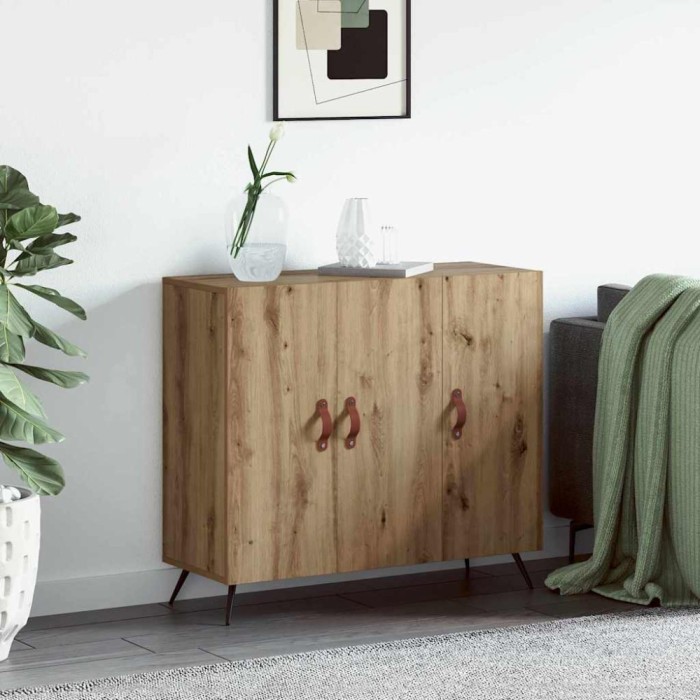 vidaXL Bufet Maro 90 x 34 x 80 cm Lemn compozit 879577