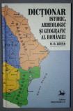 O. G. Lecca&nbsp;-&nbsp;Dictionar istoric, arheologic si geografic al Romaniei