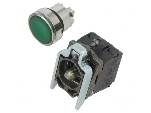 Comutator apăsare 22mm 1NC 1NO