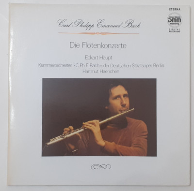 Disc Vinil Karl Philipp Emanuel Bach - Concert Pentru Flaut Dublu LP (IMPECABIL) foto