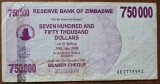 750000 dollars 2008, Zimbabwe