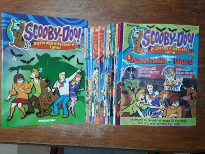 Lot 22 reviste Scooby Doo, anul 2006 + biblioraft / R8P5S foto