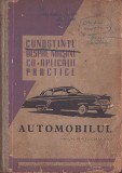 C8767N Cunoștințe despre mașini cu aplicații practice, automobilul, manual pentru clasa a X-a, 1964