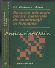 Resurse Minerale Pentru Materiale De Constructii In Romania foto