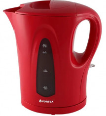 Fierbator apa VORTEX VO4003RD, 1.7l, 2200W, Rosu foto