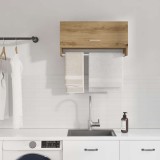 vidaXL Șifonier, stejar artizanal, 70x32,5x35 cm, lemn prelucrat 856619