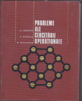 H. Ionescu - Probleme ale cercetarii operationale, 1972 foto
