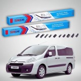 Cumpara ieftin Ștergătoare Citro&euml;n Jumpy II G9 2007-prezent 2-Doors | Set Față Flat Premium &ndash; TeamCar&reg;