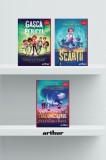 Cumpara ieftin Pachet Fletcher Adventure 3 volume (Gașca Pericol, Sc&acirc;rții, Crăciunozaurul și Vrăjitoarea Iarnă) - Tom Fletcher, Arthur