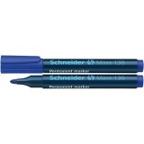 Marker permanent Schneider Maxx 130, varf rotund 1-3 mm, albastru