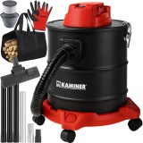 Aspirator pentru cenusa Kaminer 20L 1600W cu filtru HEPA