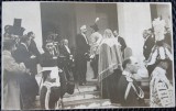Fotografie, Primul Ministru Ionel Bratianu, felicitandu-l pe Regele Ferdinand