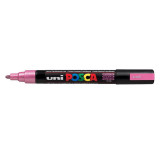 Marker cu vopsea Posca PC-5M - roz metalizat