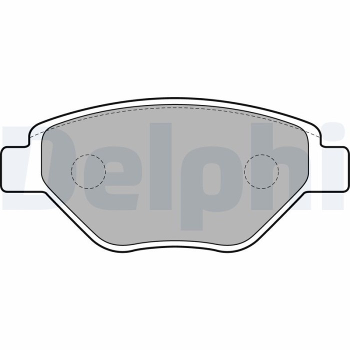 DELPHI LP1866 set placute frana,frana disc