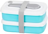 Caserola alimentara MagicHome cu 2 niveluri, tacam inclus, 2x1000 ml